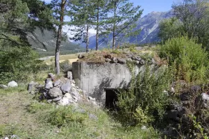 Ligne Maginot - LES SAGNES - (Blockhaus pour canon) - 