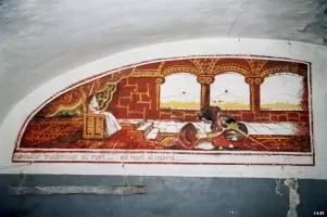 Ligne Maginot - RANDOUILLET (72° BAF ET LE 154°RAP) - (PC de Sous-Secteur) - Les fresques dans le fort