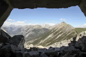 Ligne Maginot - OMBILIC NORD 1 - (Blockhaus pour arme infanterie) - Créneau en direction des pentes nord du Janus