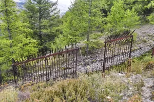 Ligne Maginot - ROCHE LA CROIX (RLC) - (Ouvrage d'artillerie) - Grille de protection de l'ouvrage
