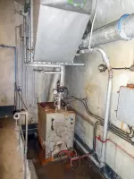 Ligne Maginot - ROCHE LA CROIX (RLC) - (Ouvrage d'artillerie) - Chaudière à fuel et son échangeur thermique