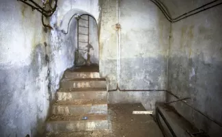 Ligne Maginot - ROCHE LA CROIX (RLC) - (Ouvrage d'artillerie) - Bloc 6
Galerie d'accès vue côté puits du bloc 5