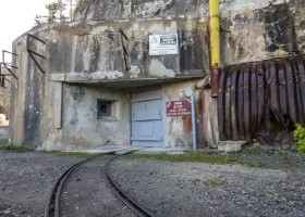 Ligne Maginot - ROCHE LA CROIX (RLC) - (Ouvrage d'artillerie) - Bloc 1
Entrée et voie de 60