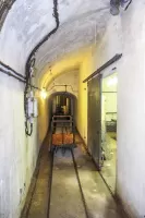Ligne Maginot - ROCHE LA CROIX (RLC) - (Ouvrage d'artillerie) - Bloc 1
Couloir haut, recyclage de l'ancien magasin caverne de l'époque Séré de Rivières