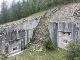 Ligne Maginot - ROCHE LA CROIX (RLC) - (Ouvrage d'artillerie) - Les blocs 2 et 3