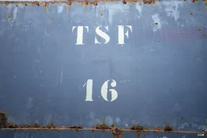 Ligne Maginot - ROCHE LA CROIX (RLC) - (Ouvrage d'artillerie) - Bloc 1
Couloir haut
Le local TSF