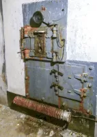 Ligne Maginot - ROCHE LA CROIX (RLC) - (Ouvrage d'artillerie) - Bloc 2
Créneau pour mortier de 50 mm