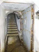 Ligne Maginot - ROCHE LA CROIX (RLC) - (Ouvrage d'artillerie) - Accès au bloc 2 et 3