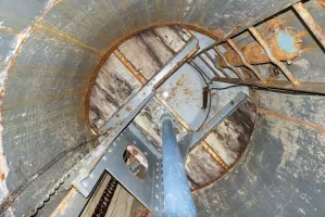Ligne Maginot - ROCHE LA CROIX (RLC) - (Ouvrage d'artillerie) - Bloc 4
Puits de la cloche GFM.