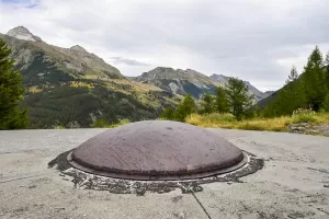 Ligne Maginot - ROCHE LA CROIX (RLC) - (Ouvrage d'artillerie) - Bloc 5
Tourelle de 75 mle 33