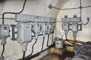 Ligne Maginot - ROCHE LA CROIX (RLC) - (Ouvrage d'artillerie) - Bloc 5
Sous-station de conversion de la tourelle