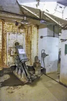 Ligne Maginot - ROCHE LA CROIX (RLC) - (Ouvrage d'artillerie) - Bloc 5
Étage intermédiaire
Mortiers de 81 mm: mortier de gauche