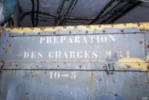 Ligne Maginot - ROCHE LA CROIX (RLC) - (Ouvrage d'artillerie) - Bloc 5
Étage inférieur