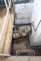 Ligne Maginot - ROCHE LA CROIX (RLC) - (Ouvrage d'artillerie) - Bloc 5
Le moteur du monte-charge