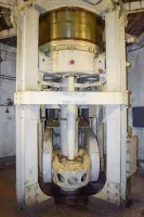Ligne Maginot - ROCHE LA CROIX (RLC) - (Ouvrage d'artillerie) - Le bloc 5
Tourelle 75/33
Étage inférieur