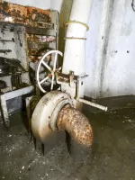 Ligne Maginot - ROCHE LA CROIX (RLC) - (Ouvrage d'artillerie) - Bloc 5
Tourelle 75/33
Étage inférieur
Ventilation