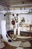 Ligne Maginot - ROCHE LA CROIX (RLC) - (Ouvrage d'artillerie) - Le bloc 5
Étage supérieur
Mortiers de 75 Mle 1931