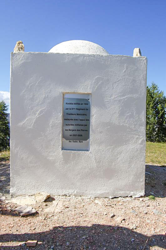 Ligne Maginot - COCHETTE - (Casernement) - Koubba édifiée par le Régiment de Tirailleurs Marocains