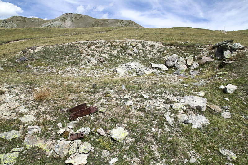 Ligne Maginot - COL DE BARTEAUX - (Position d'artillerie préparée) - 