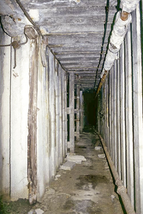 Ligne Maginot - LARCHE (L) - (Ouvrage d'infanterie) - Dortoir dans la galerie