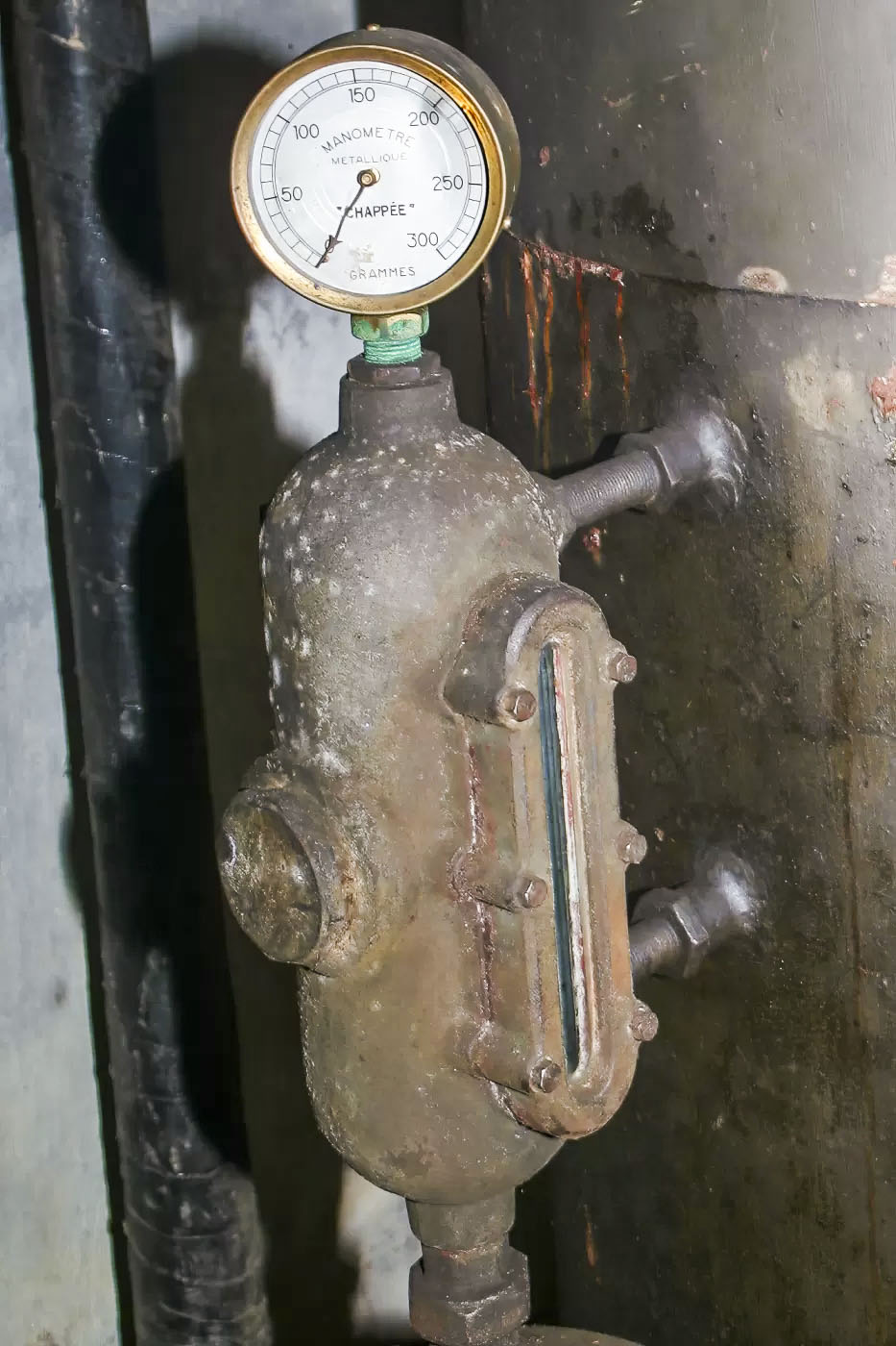 Ligne Maginot - ZEITERHOLZ - X6 - (Abri) - Cuisine
Détail de la chaudière - Michel Teiten