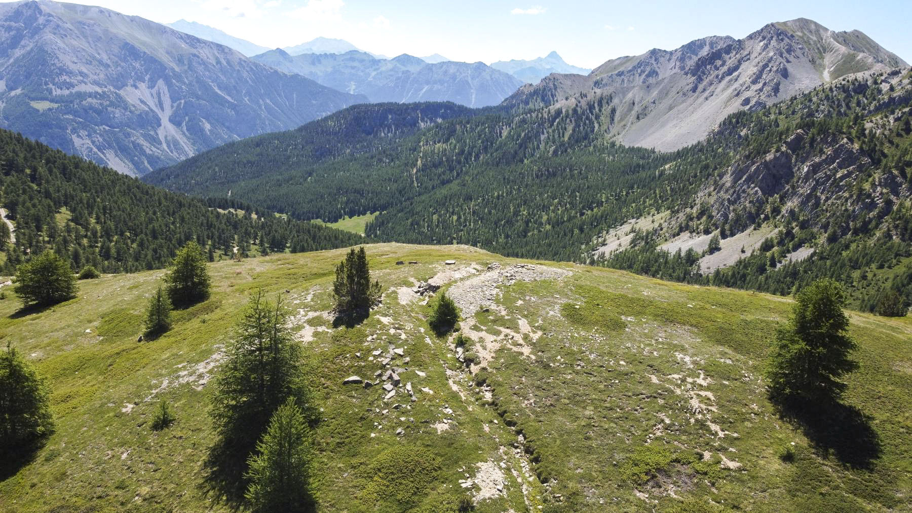 Ligne Maginot - COL DE GRANON - (Ouvrage d'infanterie) - Environnement: position d'infanterie - ELLENA Daniel - CUNY Philippe
