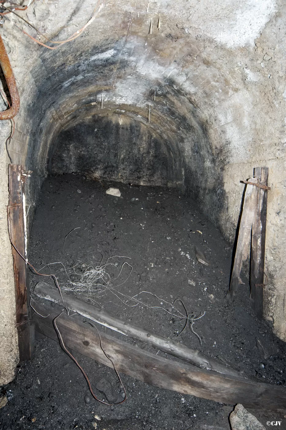 Ligne Maginot - COL DE GRANON - (Ouvrage d'infanterie) - Le stock de charbon