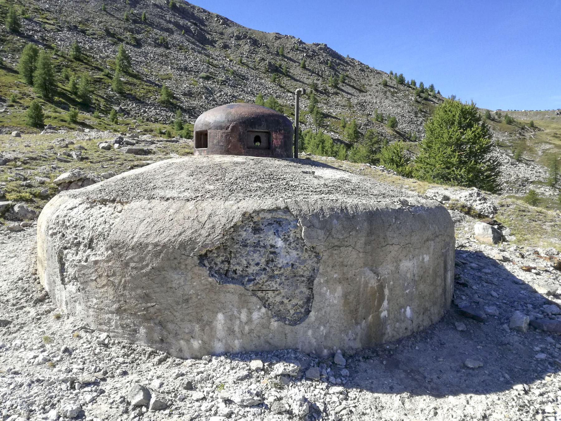 Ligne Maginot - COL DE GRANON - (Ouvrage d'infanterie) - Bloc 4
La cloche GFM