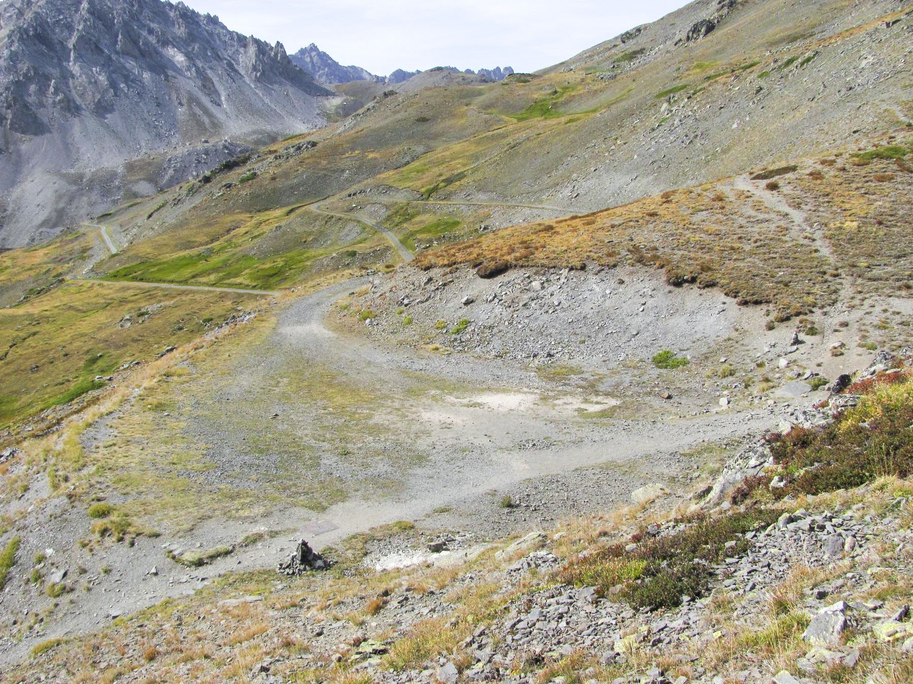 Ligne Maginot - COL DES CIBIERES (154° RAP - 8° BIE) - (Position d'artillerie préparée) - Les deux emplacements de tir au col de Cibières - Marc ENDINGER
