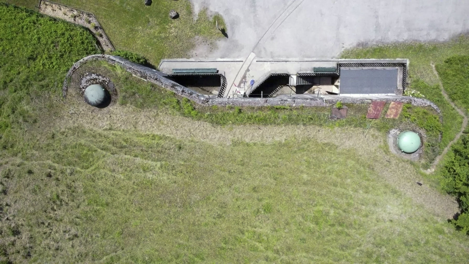 Ligne Maginot - FOUR A CHAUX - FAC - (Ouvrage d'artillerie) - Entrée munitions
Les cloches - J.Luc