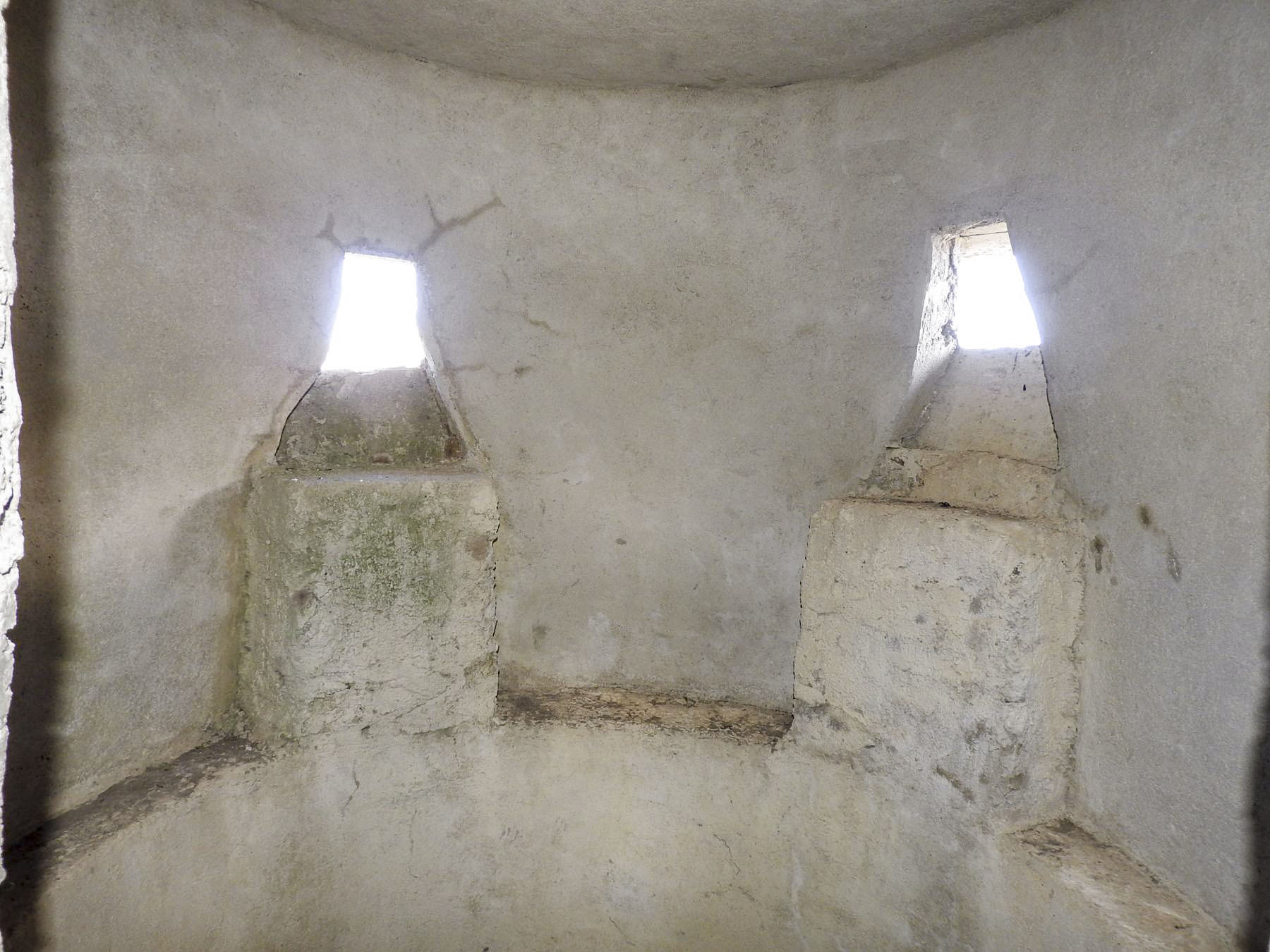 Ligne Maginot - CRETE CIBIERES-GRANON A - (Blockhaus pour arme infanterie) - La chambre de tir
