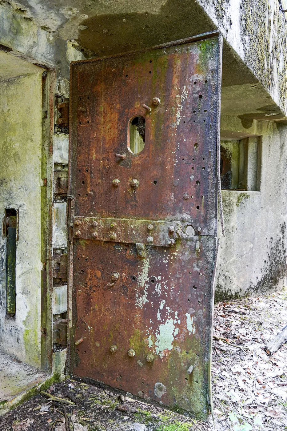 Ligne Maginot - BIESENBERG 1 - (Blockhaus pour arme infanterie) - Porte blindée - David Palmer