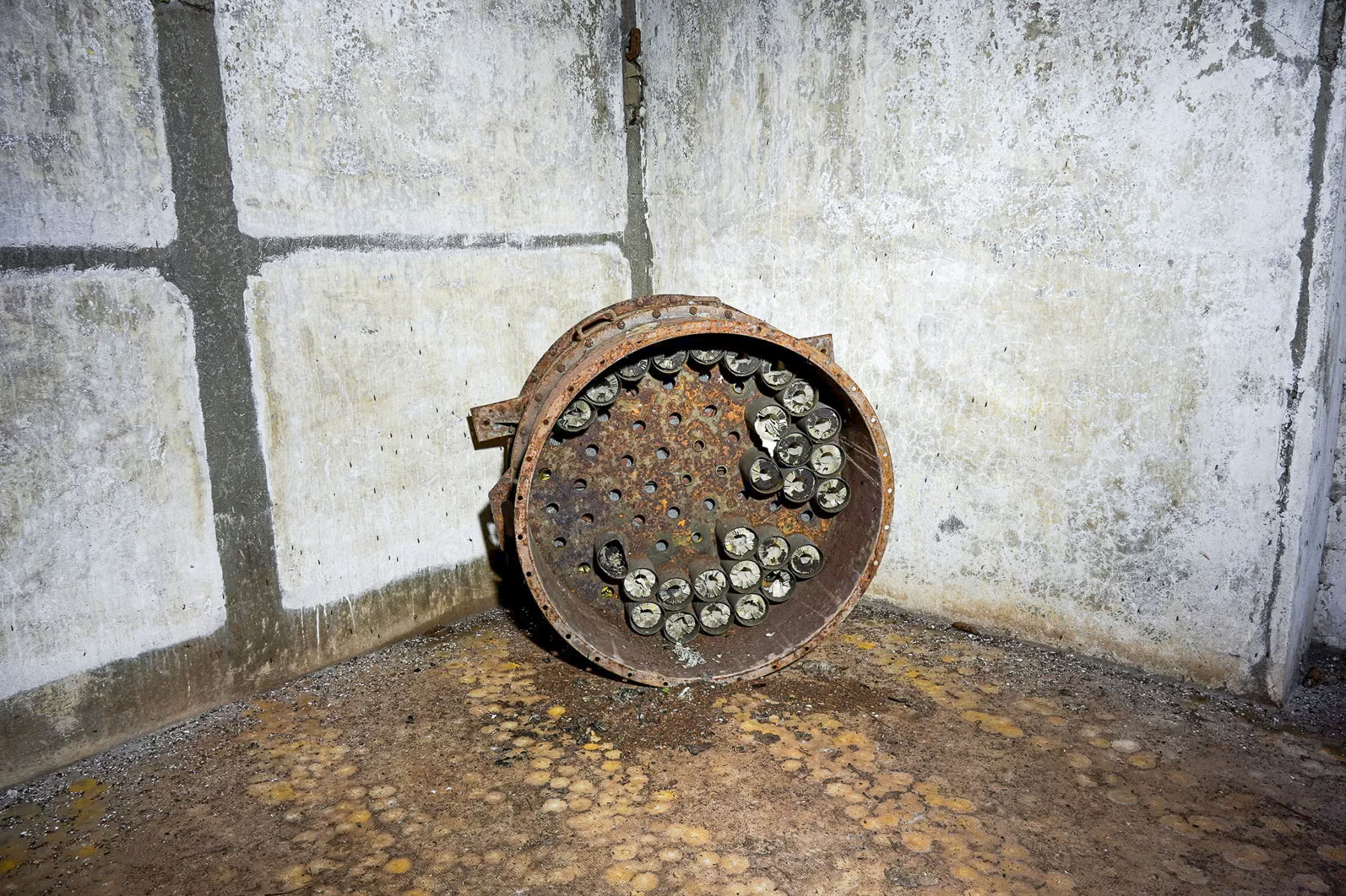 Ligne Maginot - BIESENBERG 1 - (Blockhaus pour arme infanterie) - Filtre à air - David Palmer