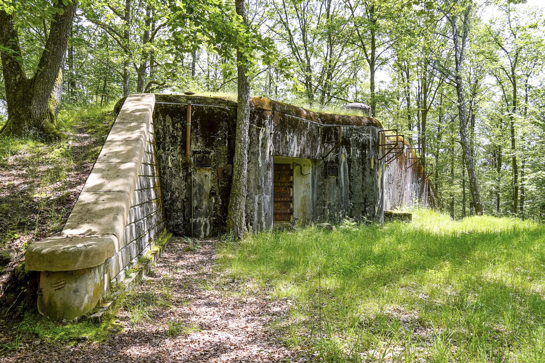Ligne Maginot - BIESENBERG SOMMITALE - (Casemate d'infanterie - Simple) - Vue extérieure - David Palmer