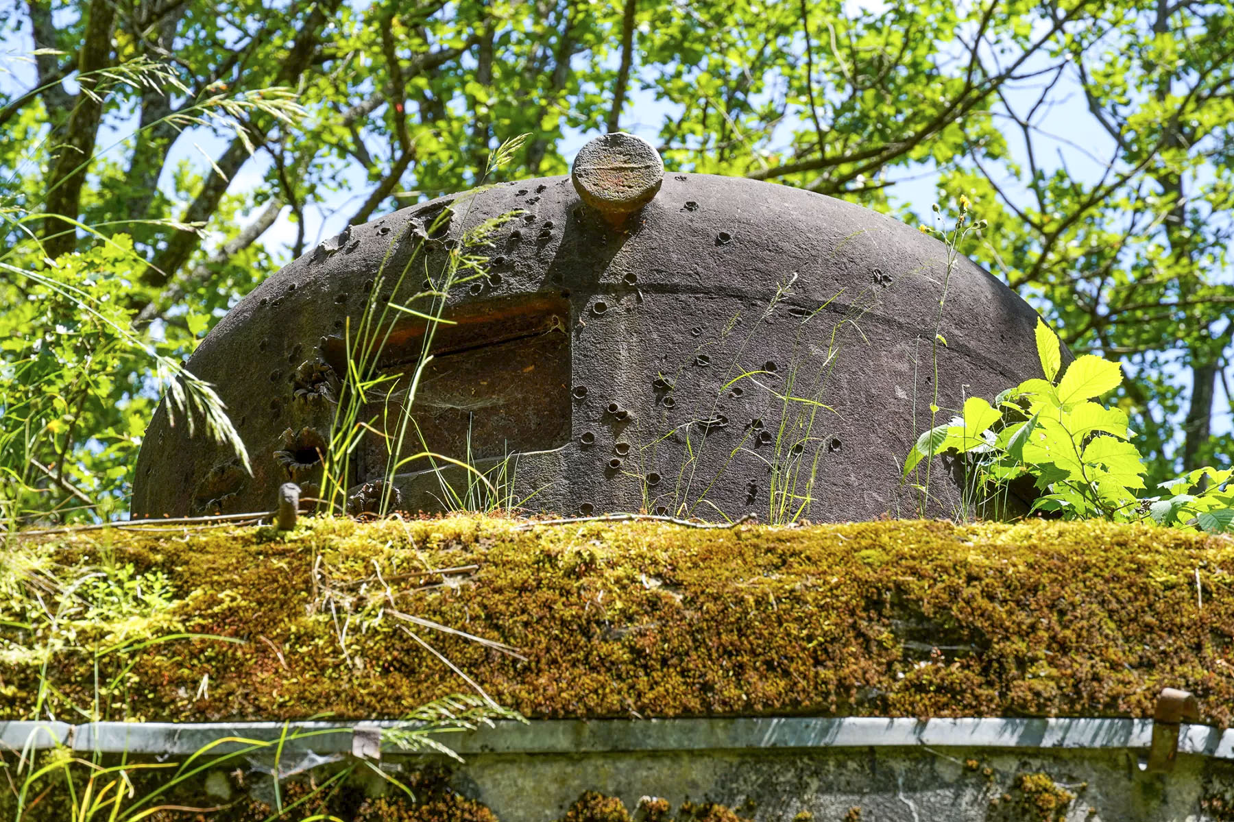 Ligne Maginot - BIESENBERG SOMMITALE - (Casemate d'infanterie - Simple) - Cloche GFM - David Palmer