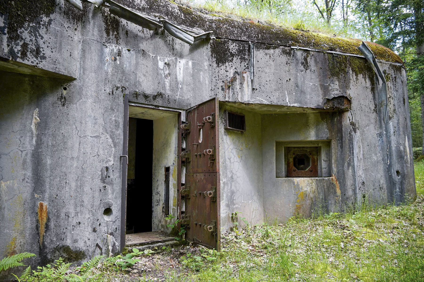 Ligne Maginot - BIESENBERG 2 - (Blockhaus pour arme infanterie) - Entrée - David Palmer