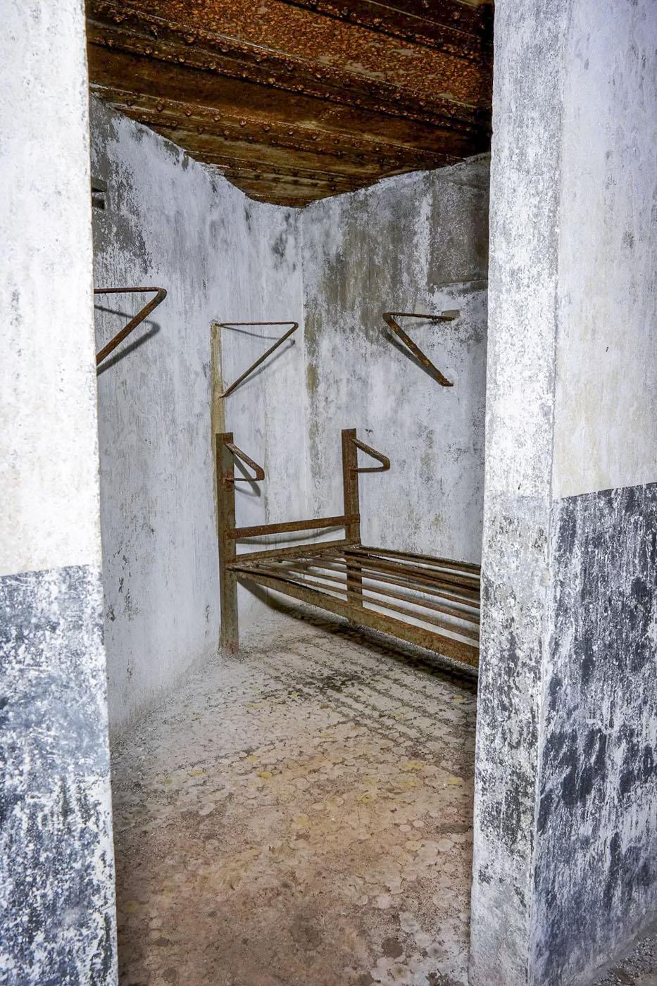 Ligne Maginot - BIESENBERG 2 - (Blockhaus pour arme infanterie) - Chambre avec un lit - David Palmer