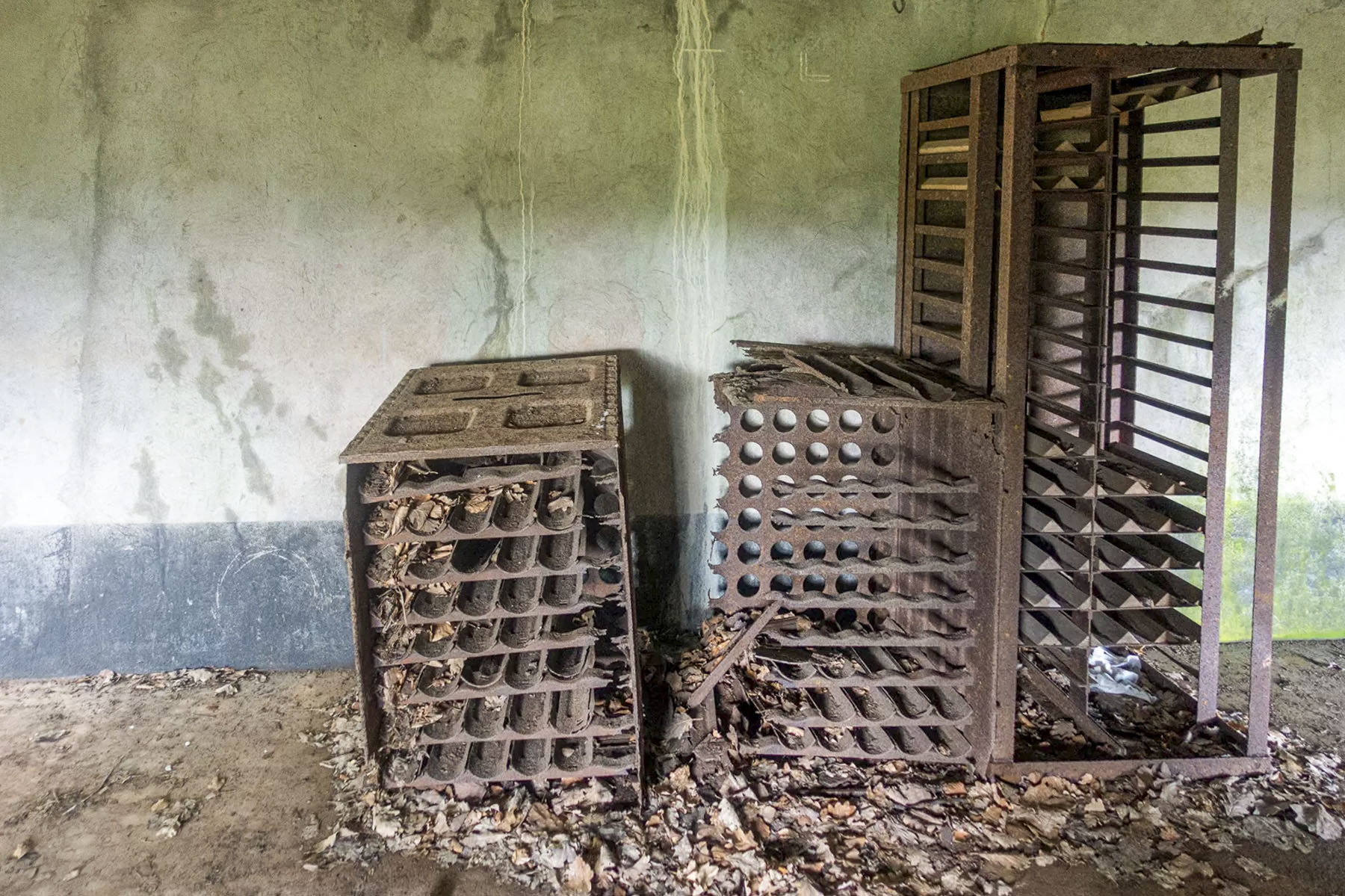 Ligne Maginot - BIESENBERG - (Casemate d'artillerie) - Caisses de munition - David Palmer