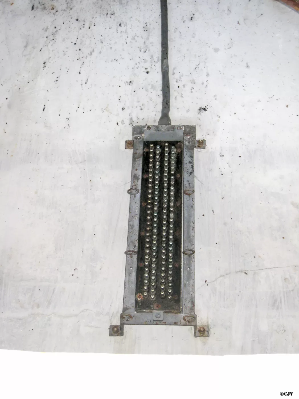 Ligne Maginot - C322 - (Chambre de coupure) - Le répartiteur téléphonique modernisé
