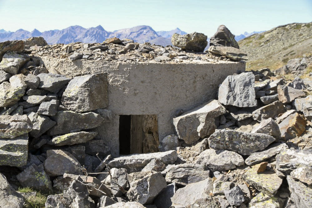 Ligne Maginot - LES CIBIERES - COL DE L'OULE 3 - (Blockhaus pour arme infanterie) -        
