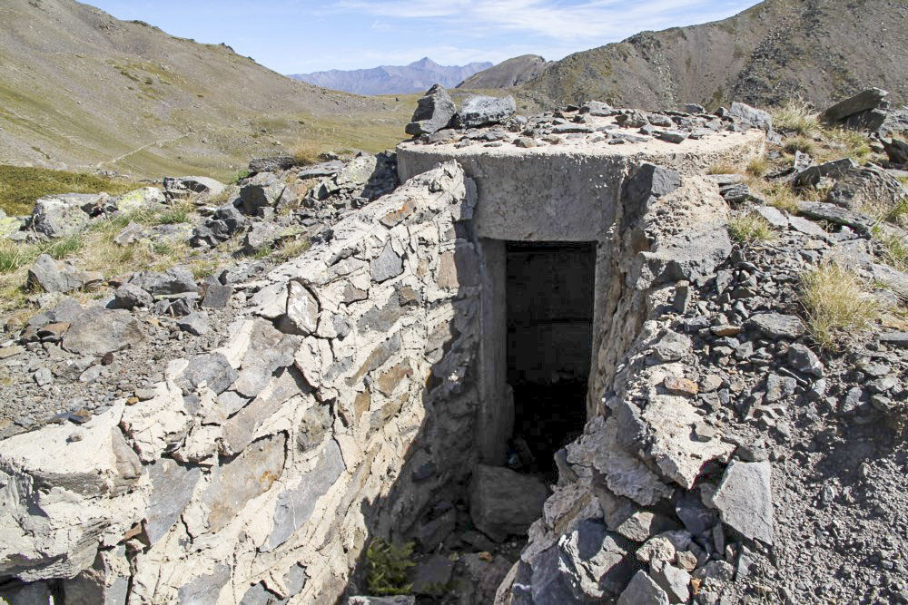 Ligne Maginot - LES CIBIERES - COL DE L'OULE 3 - (Blockhaus pour arme infanterie) -          