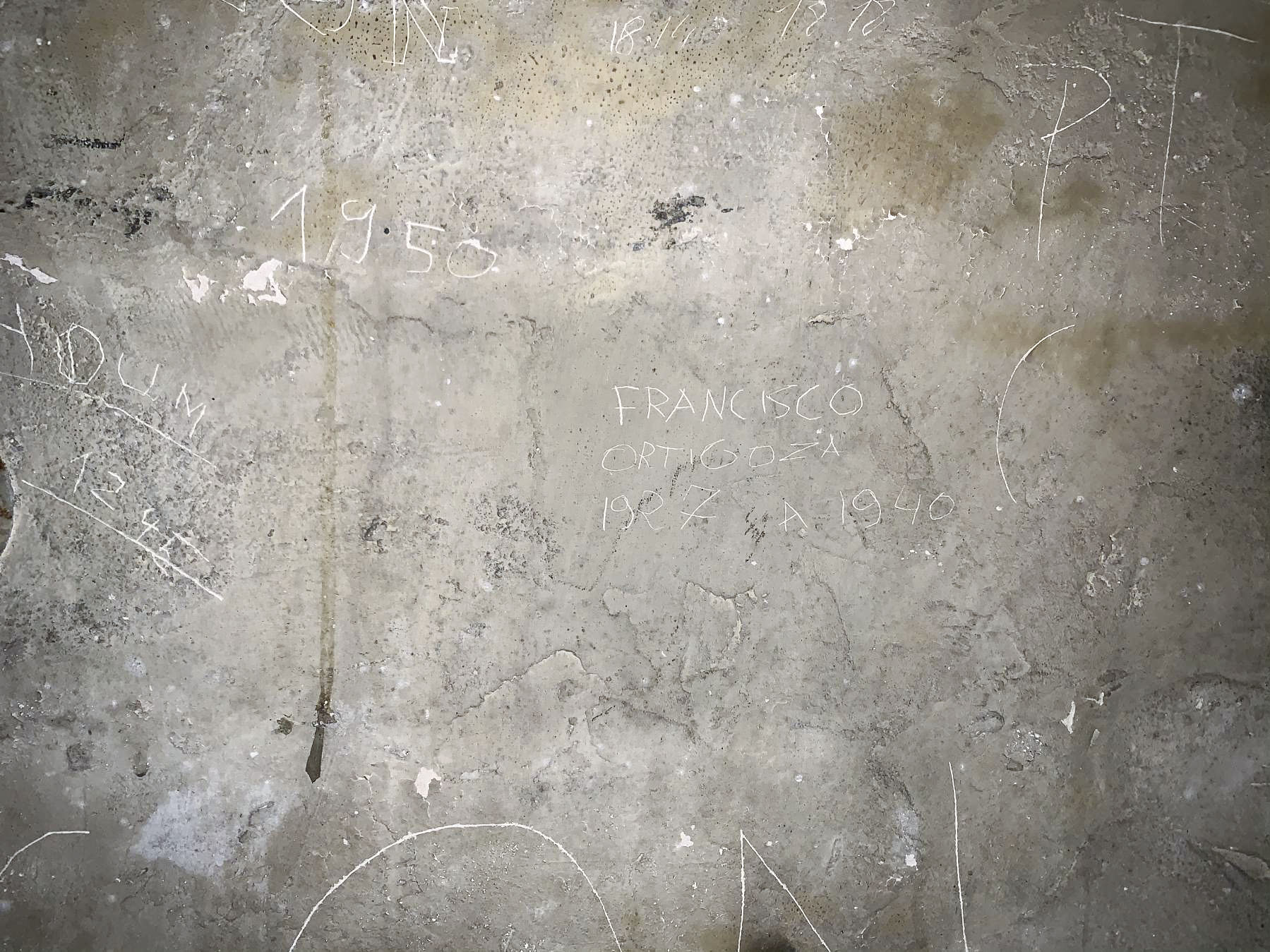 Ligne Maginot - SAINT JOSEPH - (Central téléphonique isolé) - Graffiti de l’époque 