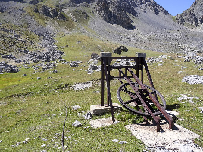 Ligne Maginot - TéLéPHéRIQUE BUFFERE-TETE NOIRE (STATION BASSE) - (Téléphérique ( Recette)) - Téléphérique construit par le 4° Génie. Utilisation à définir.