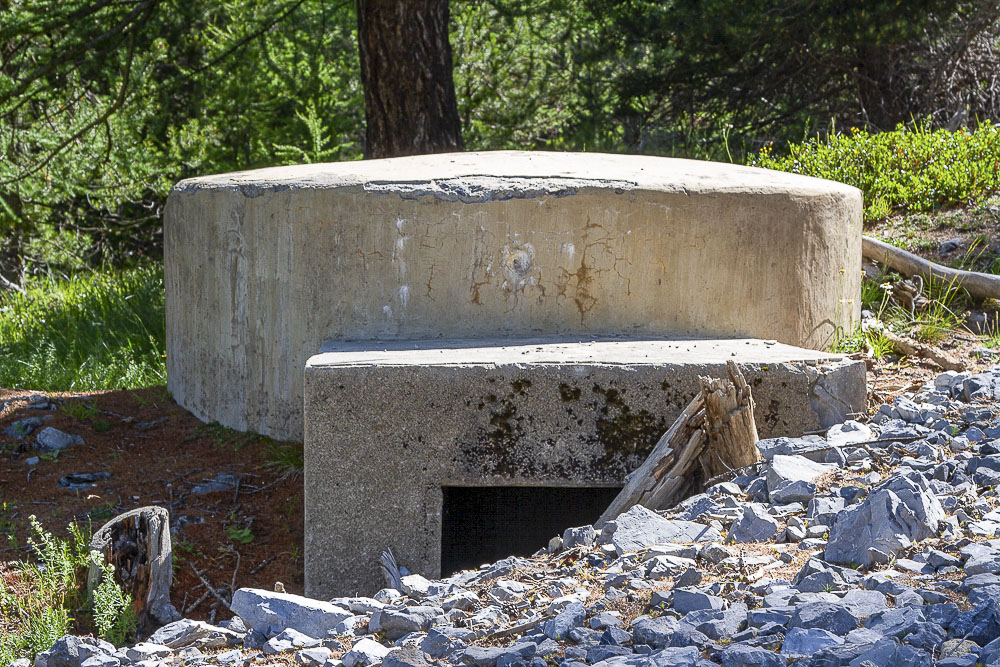 Ligne Maginot - BOIS DE SESTRIERES 8 - (Blockhaus pour arme infanterie) - Vue latérale - Michel Teiten