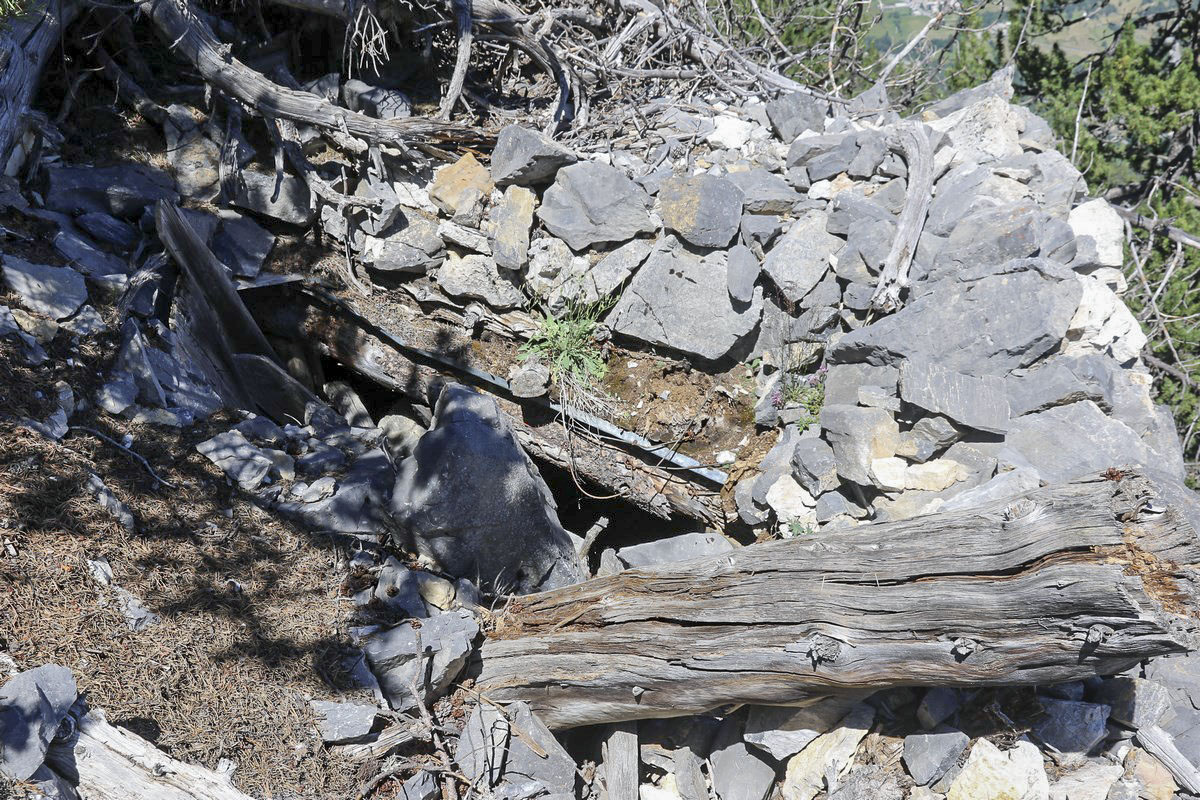 Ligne Maginot - CRETE DE LA PINEE 2 - (Observatoire d'artillerie) - Entrée.  - Alain Perouffe