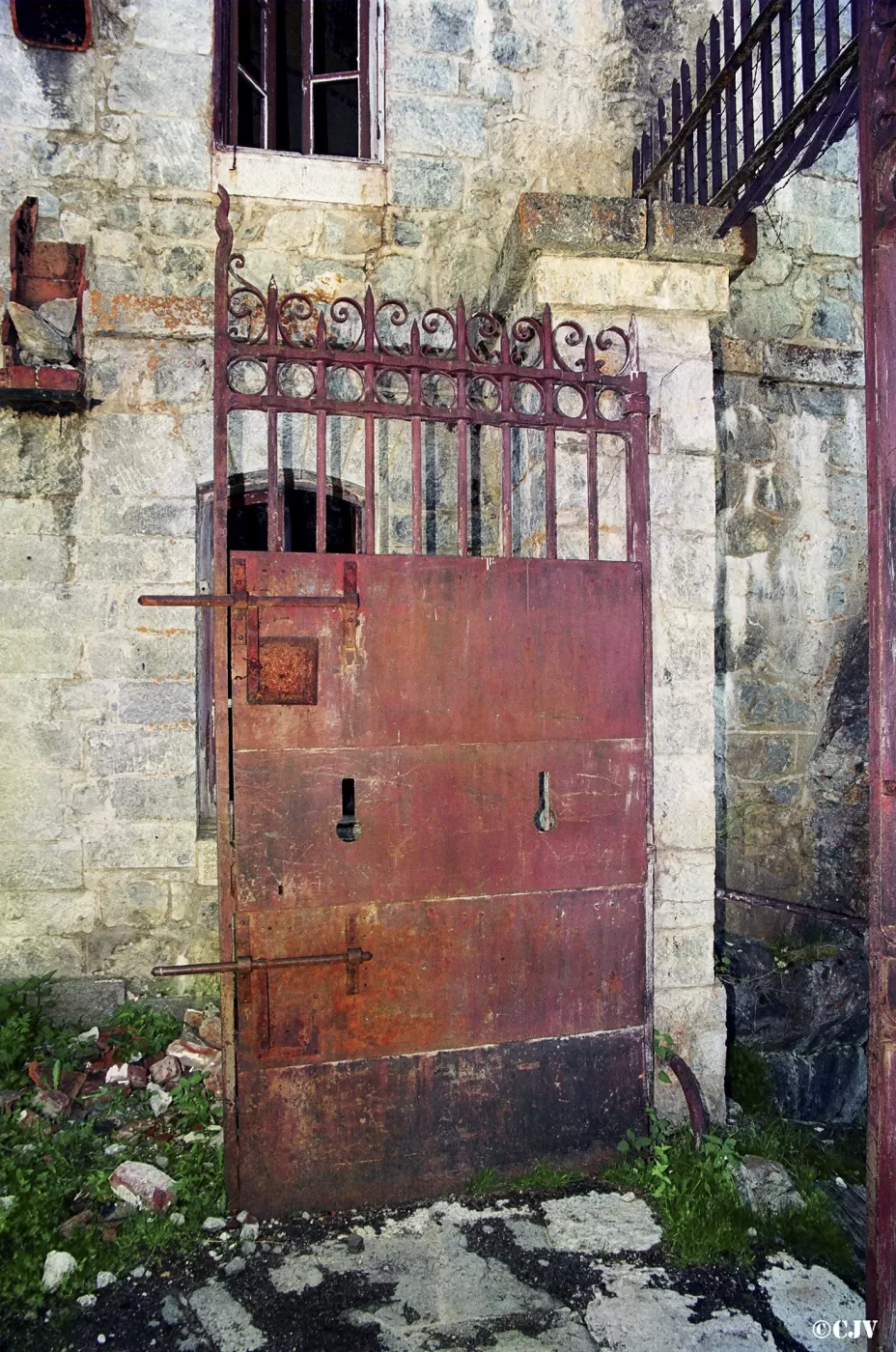 Ligne Maginot - FORT DE LA CROIX DE BRETAGNE (154° RAP - 7° BIE) - (Position d'artillerie préparée) - La deuxième porte