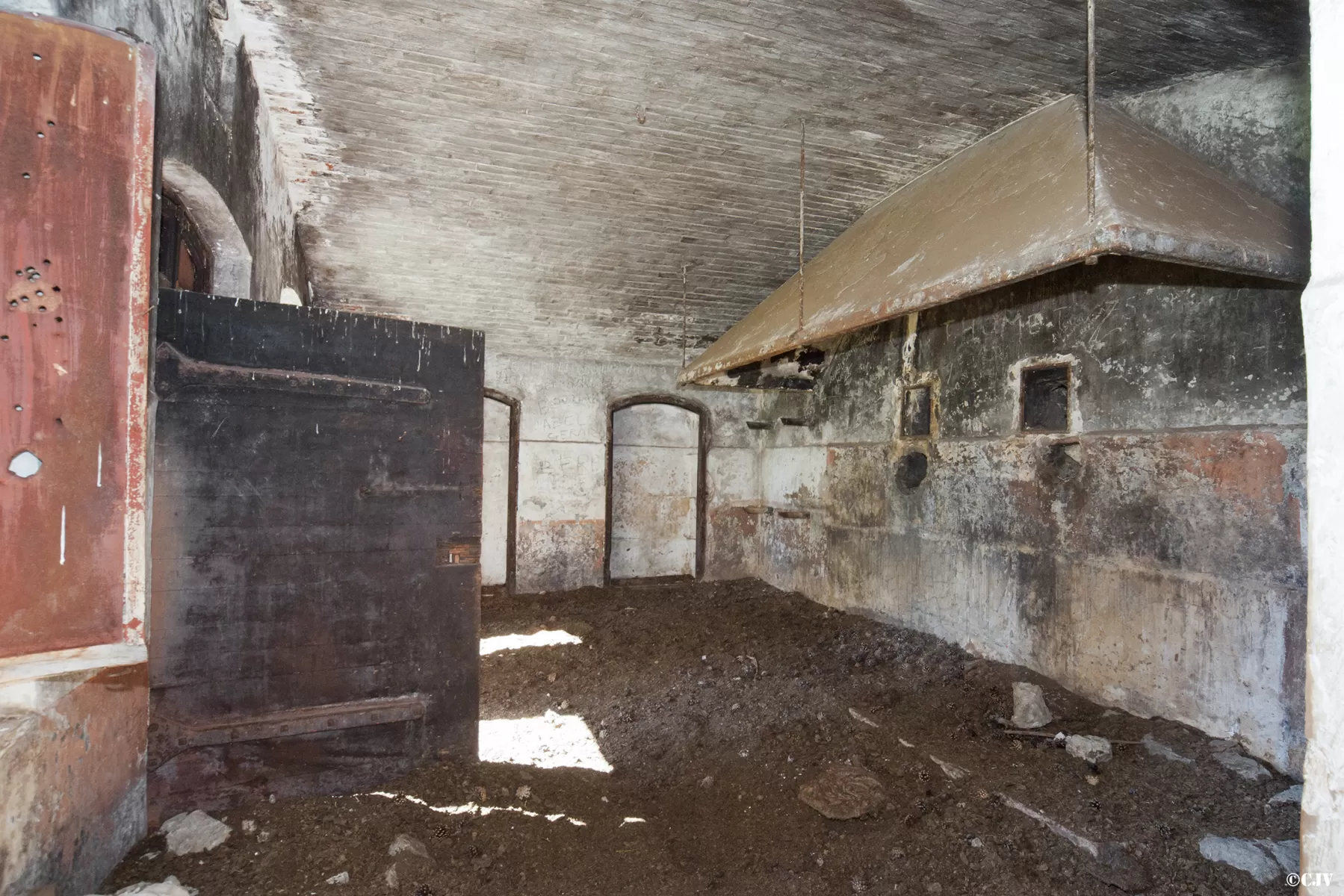 Ligne Maginot - FORT DE LA CROIX DE BRETAGNE (154° RAP - 7° BIE) - (Position d'artillerie préparée) - La cuisine