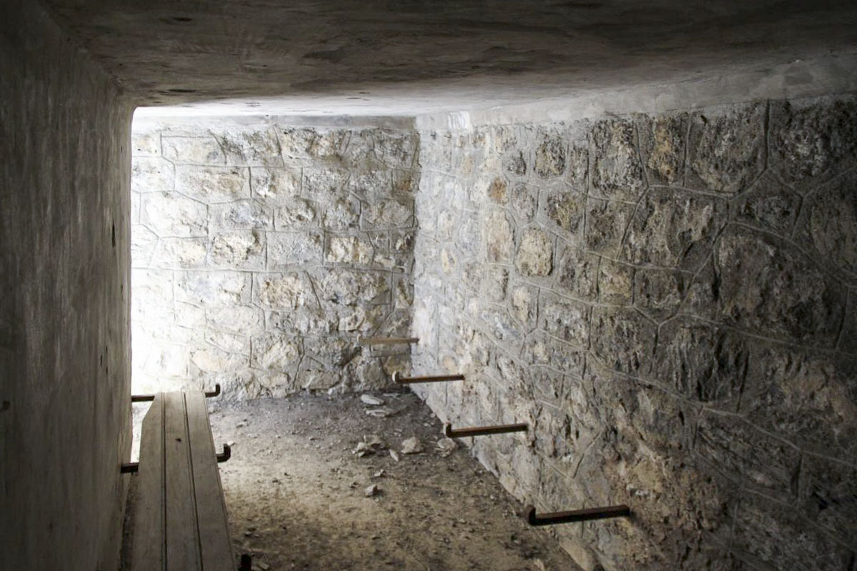 Ligne Maginot - GONDRAN ABRI 4 - (Abri) - L'unique salle de l'abri