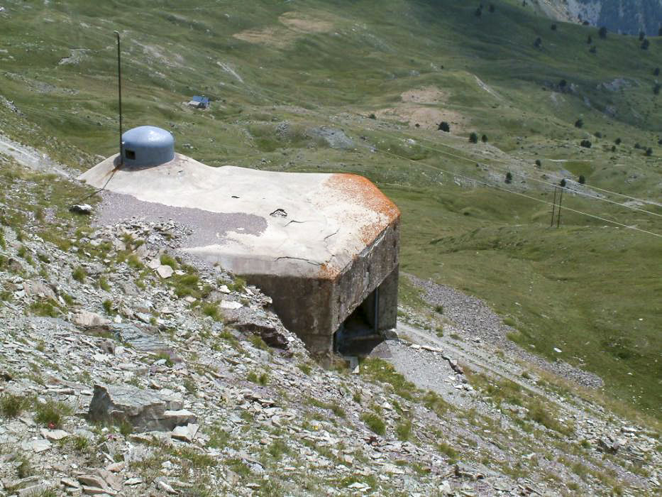 Ligne Maginot - GONDRAN E - (Ouvrage d'infanterie) - Bloc 1
Entrée de l'ouvrage