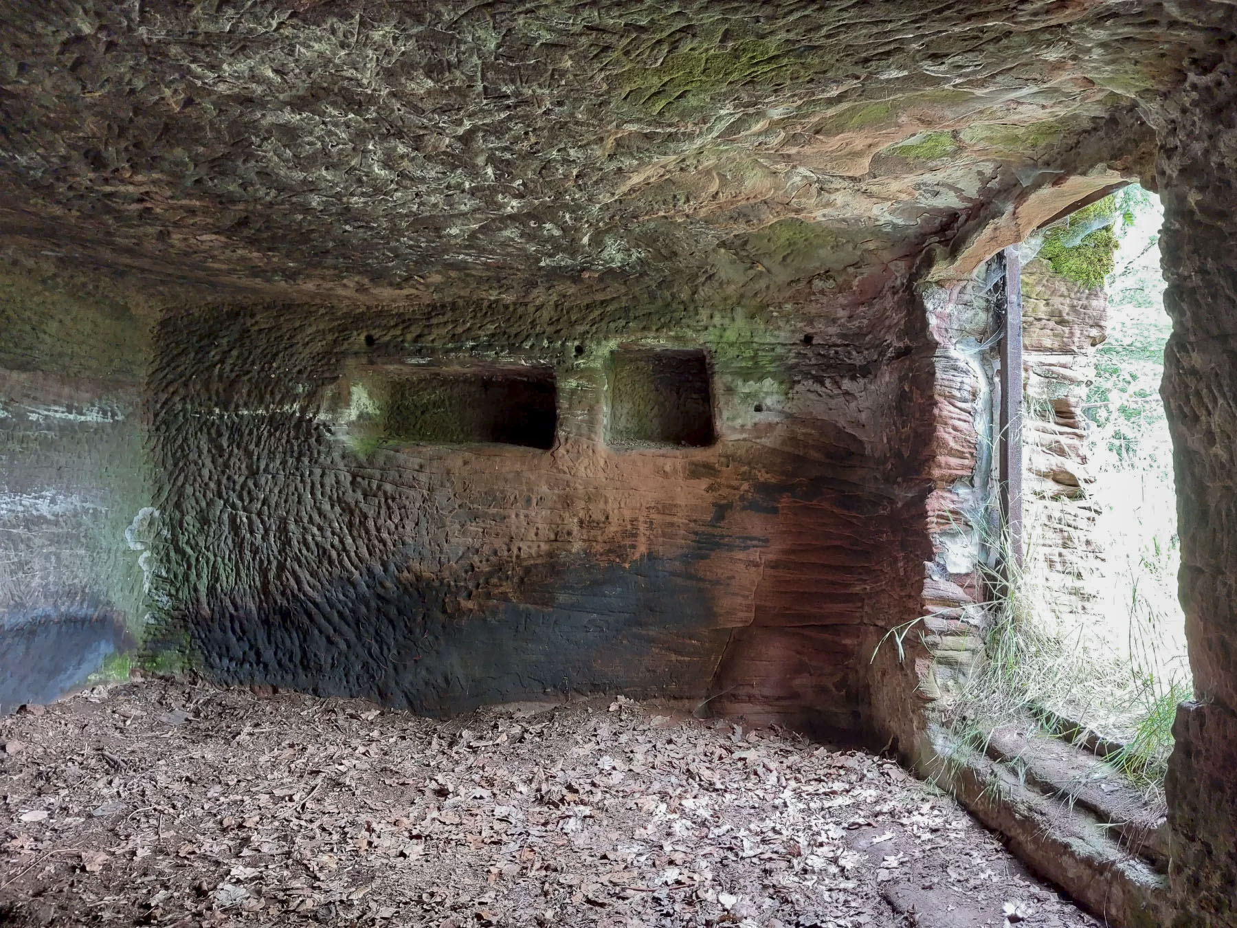 Ligne Maginot - WALDECK - (Observatoire d'artillerie) - Réduit taillé dans le roc - Gregory Fuchs